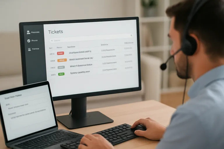 Hoe werkt een ticketsysteem?